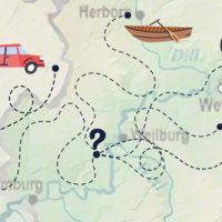 Per Anhalter durch die Region