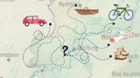 Per Anhalter durch die Region